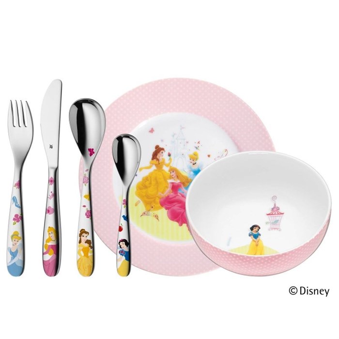 Набор детской посуды WMF 6 предметов Disney Princess, Принцесса - фото 10635