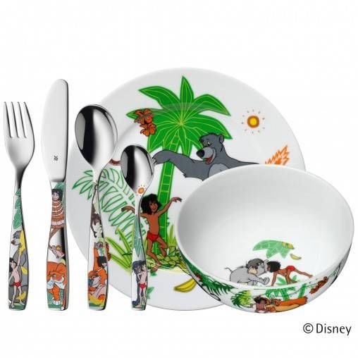 Набор детской посуды WMF 6 предметов The Jungle Book, Книга джунглей - фото 10647