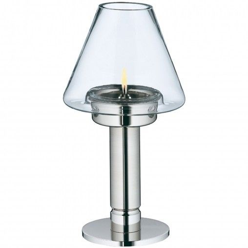 Настольная лампа со стеклом Pure, стекло, Cromargan® 18/10 - фото 10698