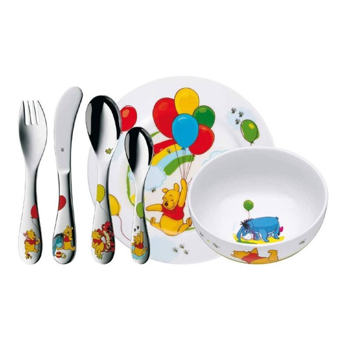 Набор детской посуды WMF 6 предметов Winnie the Pooh, Винни Пух - фото 10818
