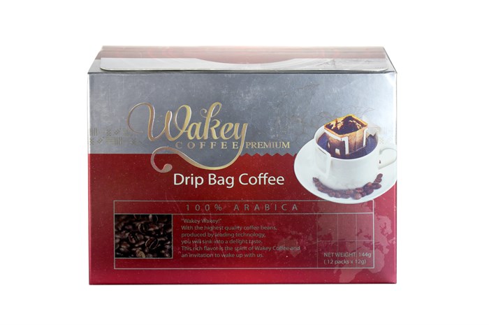 Кофе в дрип пакетах премиум - 100% Aрабика WAKEY (12 пачек по 12г.) - фото 11180