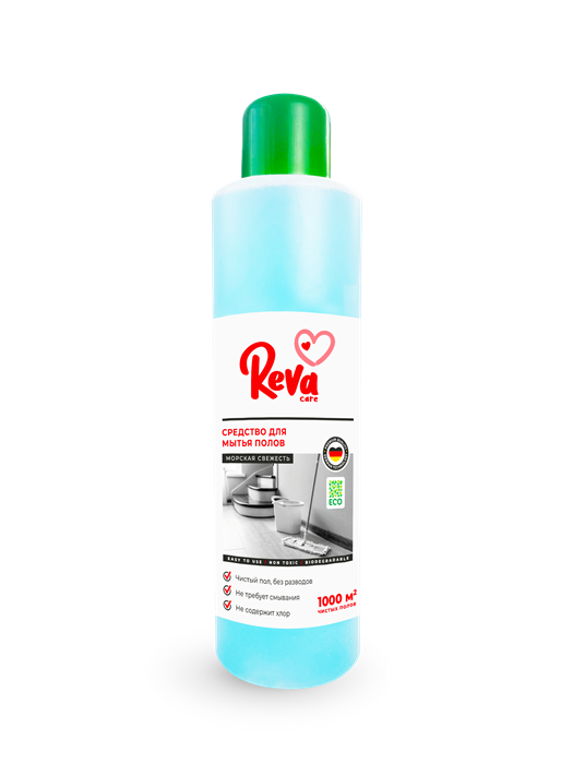 Средство для мытья полов Reva Care, с ароматом «Морская свежесть», 1 л(S) - фото 11809