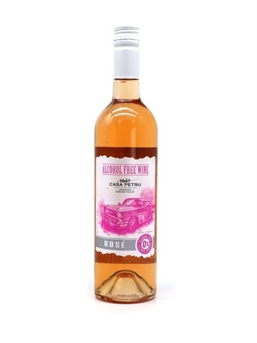 Вино безалкогольное полусладкое розовое Каса Петру Розе 0.75 - фото 8441