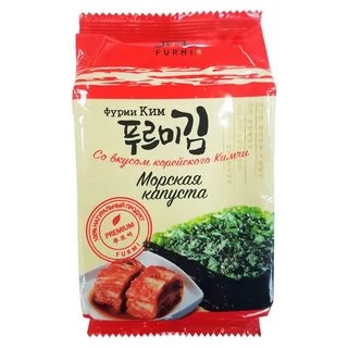 Морская капуста "Фурми Ким" со вкусом корейского кимчи, 5г - фото 8649