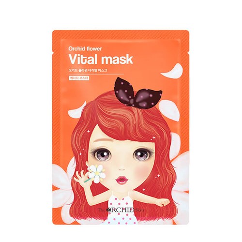 Маска для лица тканевая питательная Vital Mask, 25 г The Orchid Skin - фото 8975