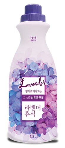 High Enrichment Fabric Softener Lavender Кондиционер концентрат для белья с ароматом лаванды 1,2л. B&D - фото 9166