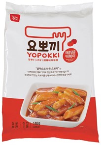 Sweet and Spicy Topokki Токпокки сладко-острый (рисовые палочки с соусом), 140г