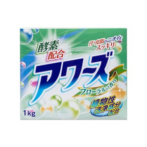 Порошок стиральный Rocket Soap Awa`s с энзимами цветочный аромат, 1 кг