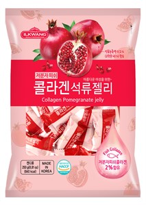 Collagen Pomegranate Jelly / Конфета желейная с Коллагеном и соком граната, 250г
