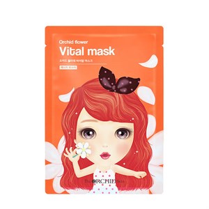 Маска для лица тканевая питательная Vital Mask, 25 г The Orchid Skin