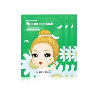 Маска для лица тканевая восстанавливающая Balance Mask, 25 г The Orchid Skin 
