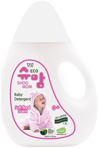 Shoomom baby detergent Floral 1,3L Эко гель для стирки детского белья с цветочным ароматом B&D