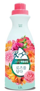 High Enrichment Liquid Rose Detergent Жидкий концентрат для стирки с ароматом розы, 1,2л. B&D