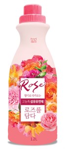 High Enrichment Fabric Softener Rose Кондиционер концентрат для белья с ароматом розы 1,2л. B&D