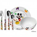 Набор детской посуды WMF 6 предметов Mickey Mouse, Микки Маус - фото 10824