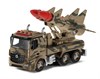 Военная машина-конструктор 2 ракеты фрикционная свет звук 1:12 28см Funky toys FT61167 - фото 7634