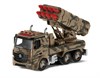 Военная машина-конструктор с ракетной установкой фрикционная свет звук 1:12 28см Funky toys FT61168 - фото 7639