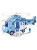 Полицейский вертолет-конструктор свет звук 32см Funky toys FT62101 - фото 7662